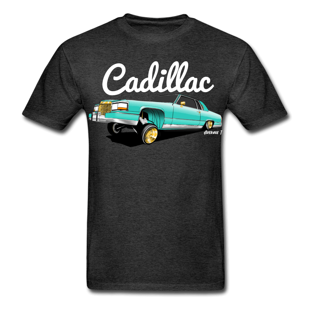 Cadillac Coupe Deville Lowrider Teal T-Shirt - AverageTApparel-