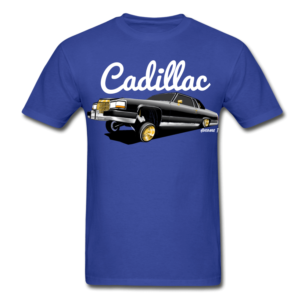 Cadillac Coupe Deville Lowrider Black T-Shirt - AverageTApparel-