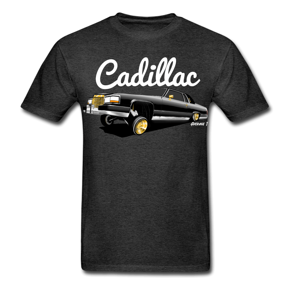 Cadillac Coupe Deville Lowrider Black T-Shirt - AverageTApparel-