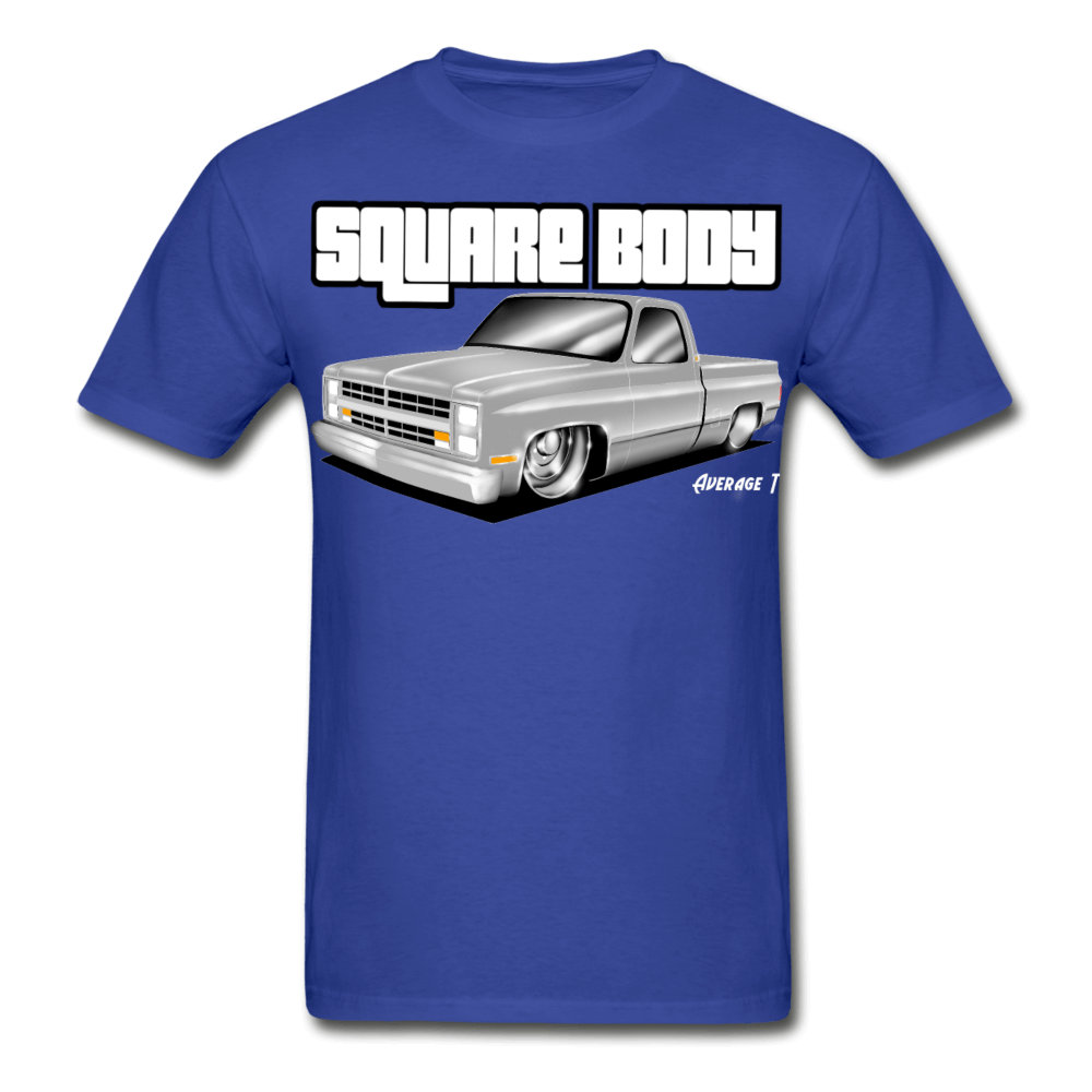 C10 Squarebody Grey Chevy T-Shirt - AverageTApparel-
