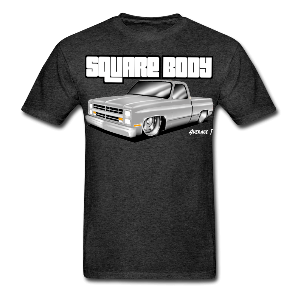 C10 Squarebody Grey Chevy T-Shirt - AverageTApparel-