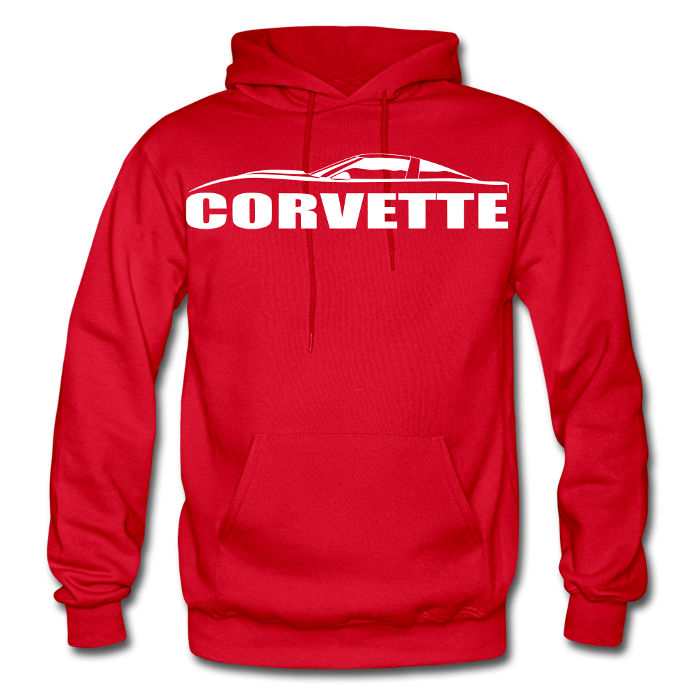 Chevy C4 Corvette Hoodie - AverageTApparel-