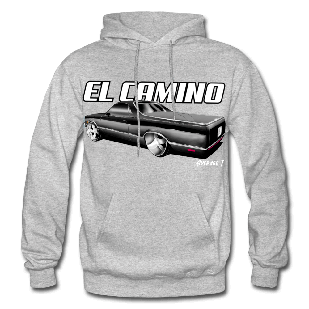 Chevy El Camino Black Hoodie - AverageTApparel-