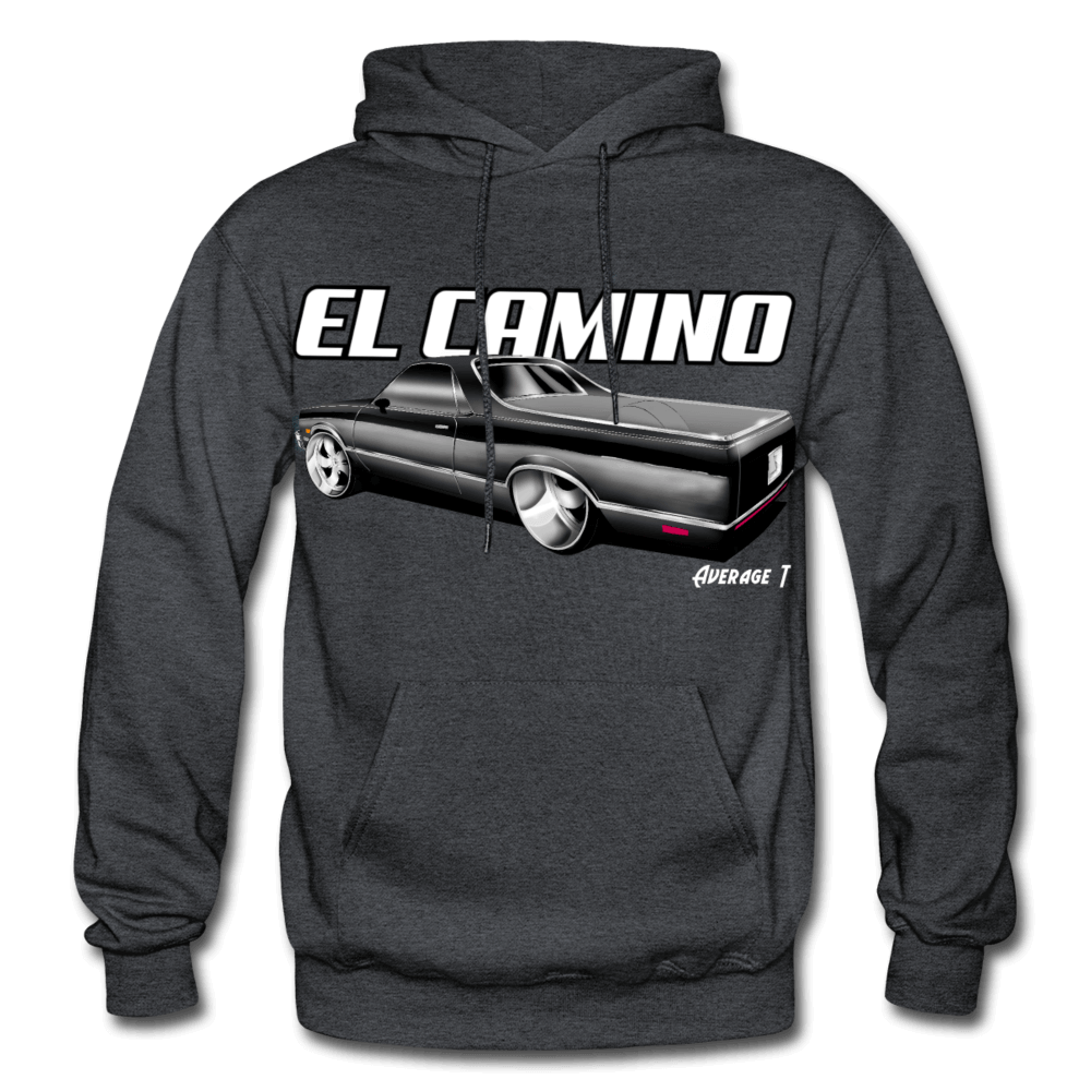 Chevy El Camino Black Hoodie - AverageTApparel-