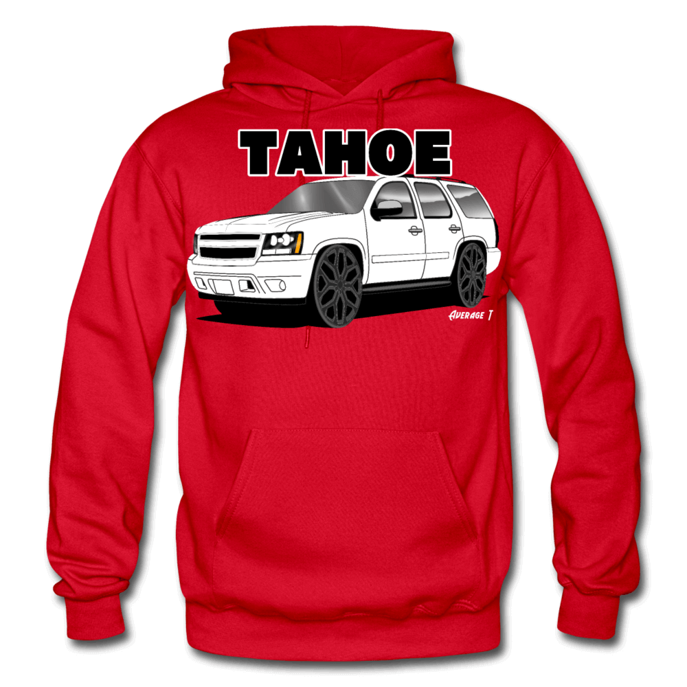 07 Tahoe White Hoodie - AverageTApparel-