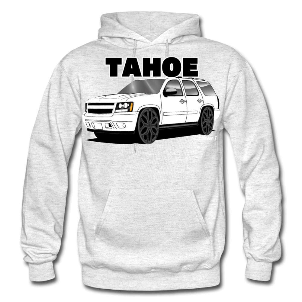 07 Tahoe White Hoodie - AverageTApparel-