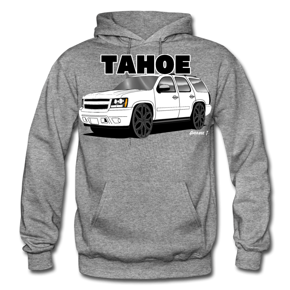 07 Tahoe White Hoodie - AverageTApparel-