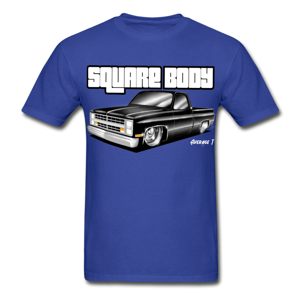 Black Squarebody T-Shirt - AverageTApparel-
