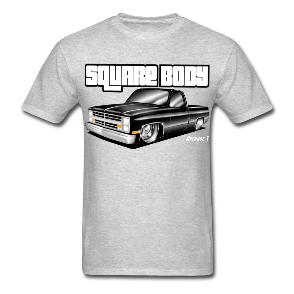 Black Squarebody T-Shirt - AverageTApparel-