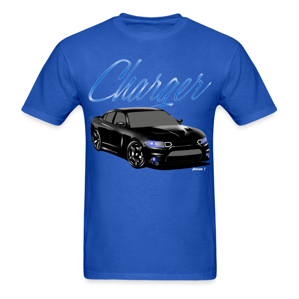 Dodge Charger Black T-Shirt - AverageTApparel-