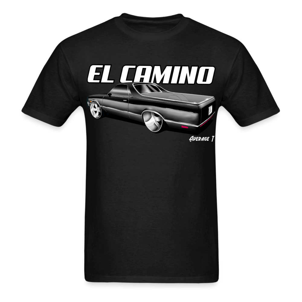 Black El Camino T-Shirt - AverageTApparel-