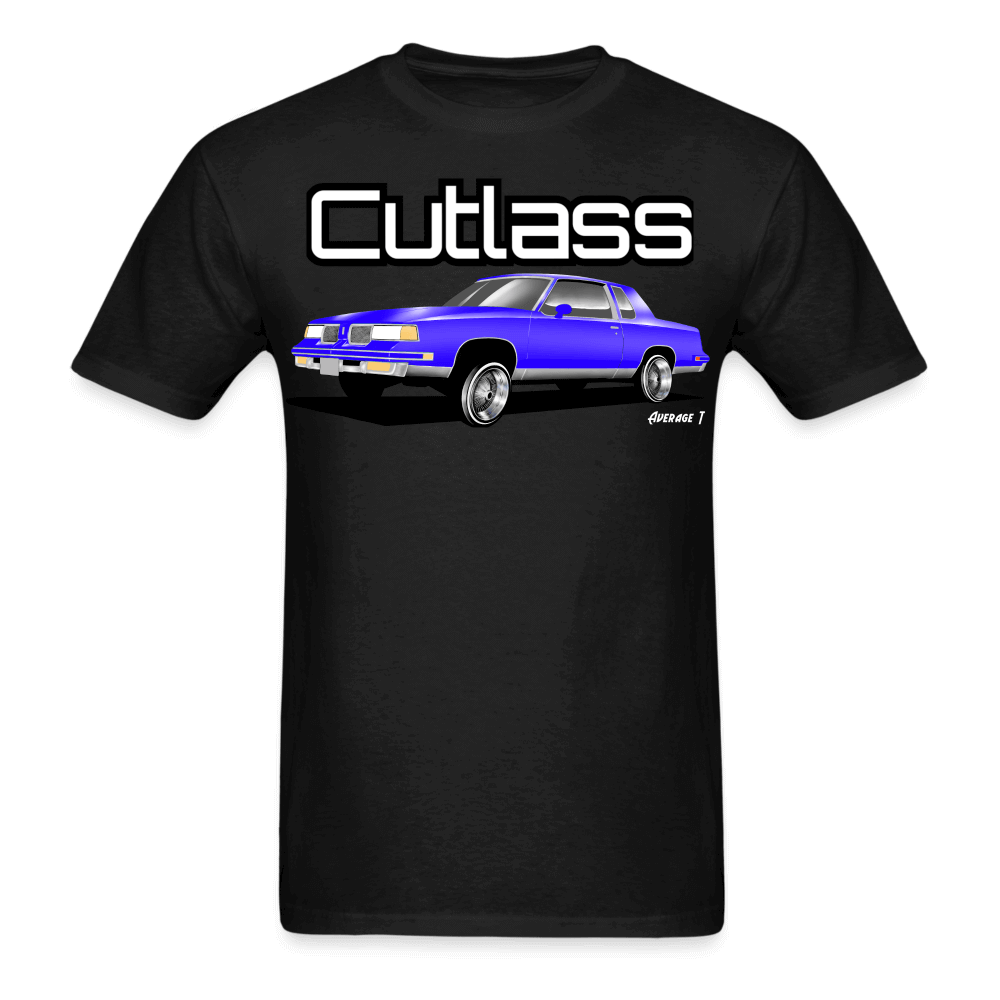 Blue Cutlass Lowrider T-Shirt - AverageTApparel-