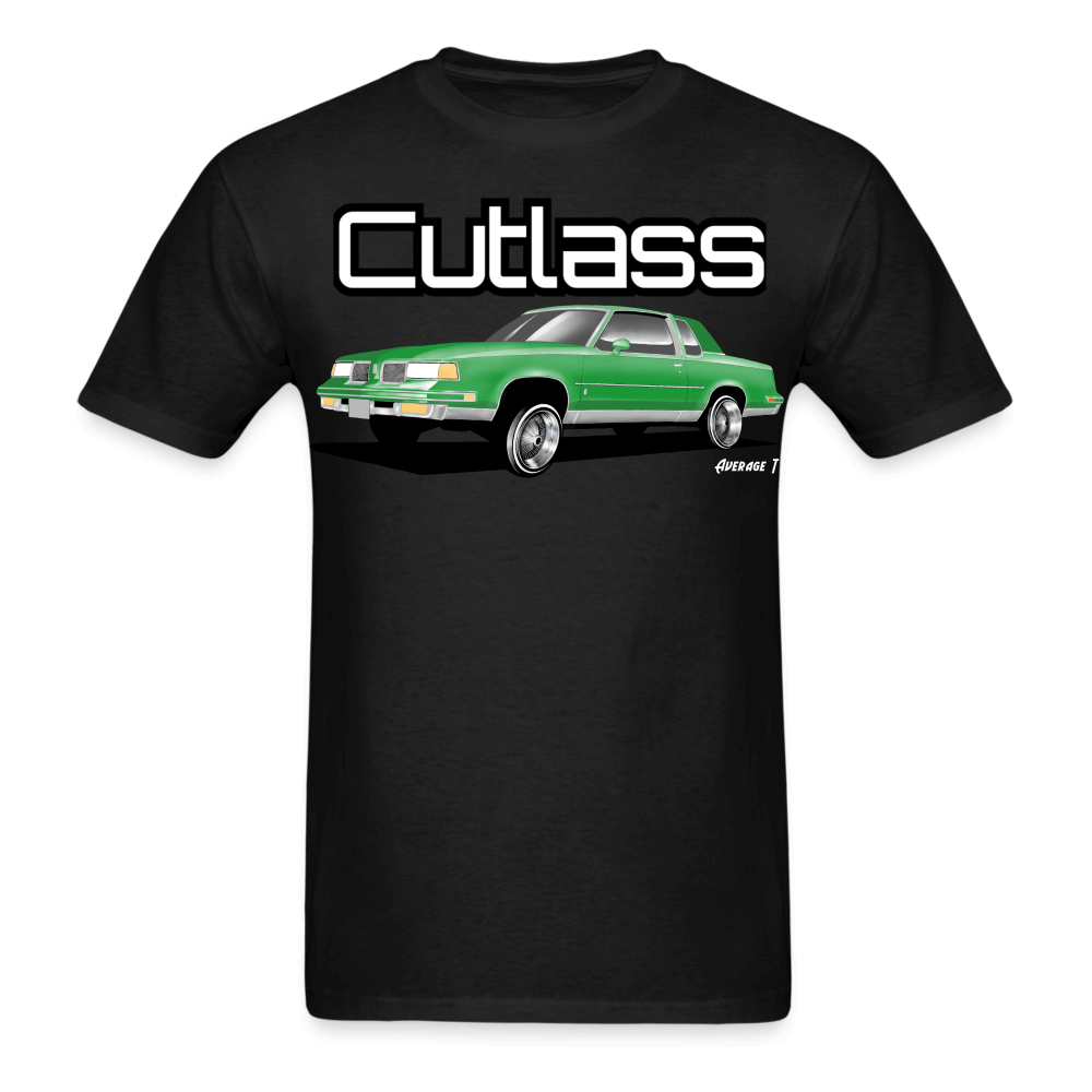 Oldsmobile Cutlass Lowrider Green T-Shirt - AverageTApparel-