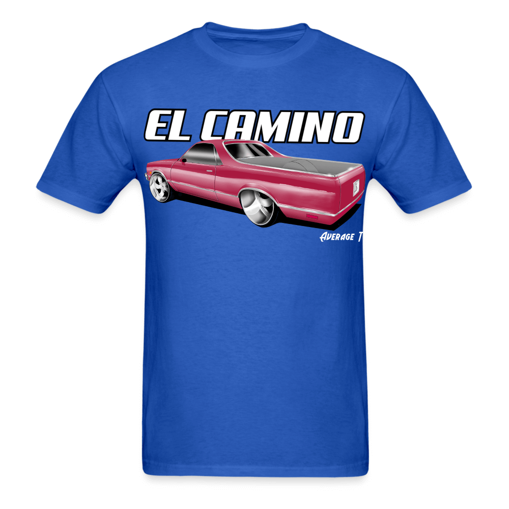 Burgundy El Camino T-Shirt - AverageTApparel-