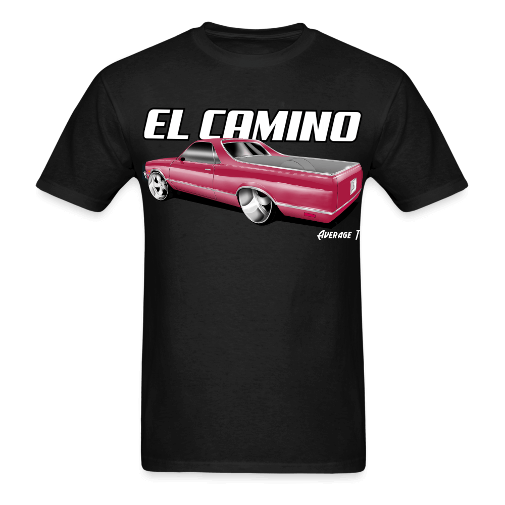 Burgundy El Camino T-Shirt - AverageTApparel-