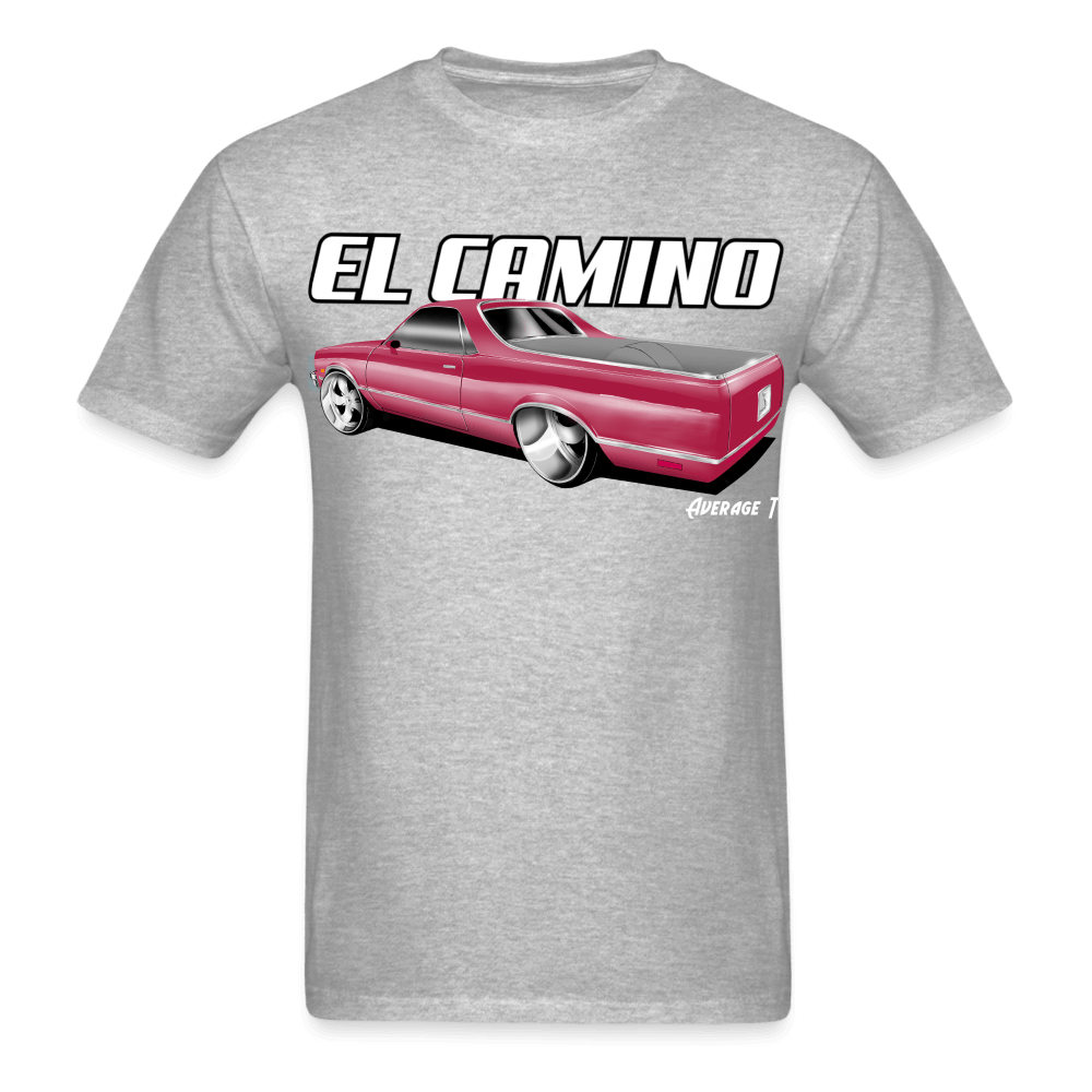 Burgundy El Camino T-Shirt - AverageTApparel-