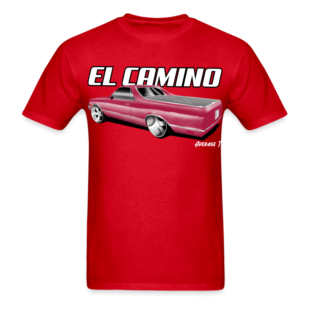 Burgundy El Camino T-Shirt - AverageTApparel-