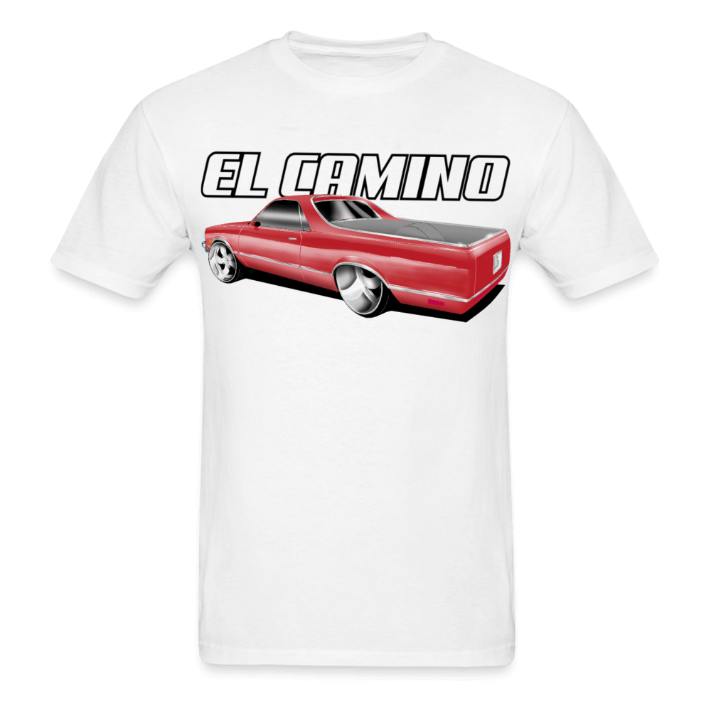 Red El Camino T-Shirt - AverageTApparel-