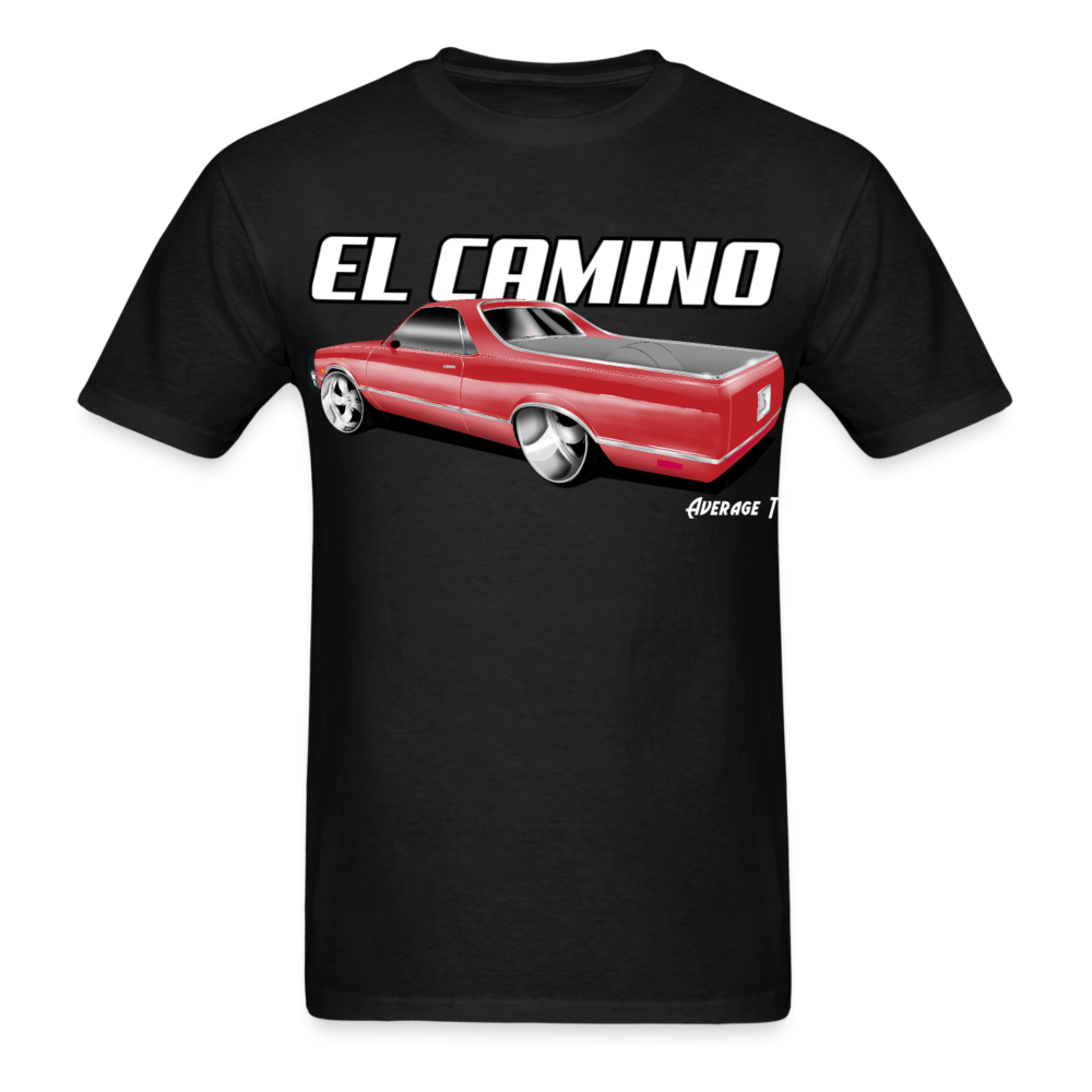 Red El Camino T-Shirt - AverageTApparel-