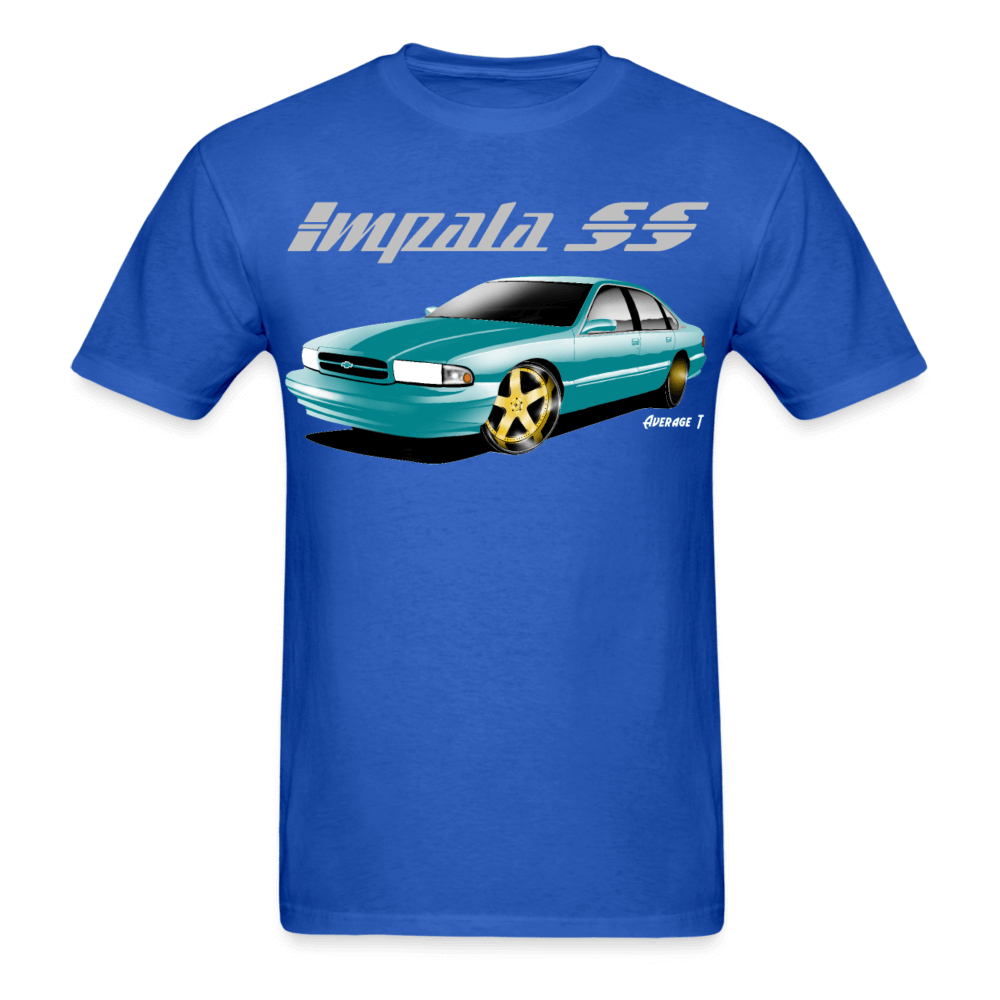 Impala SS Green Gold Wheel T-Shirt - AverageTApparel-
