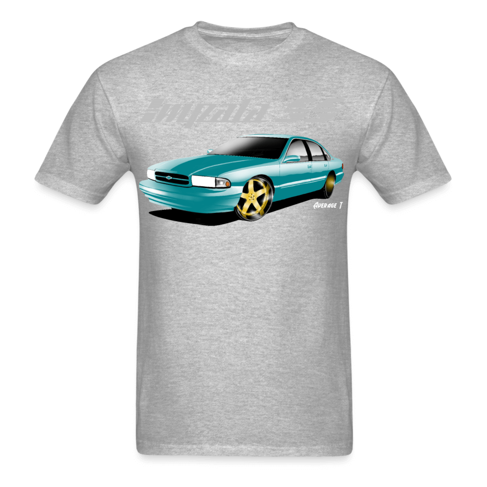 Impala SS Green Gold Wheel T-Shirt - AverageTApparel-