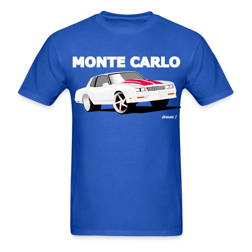 Monte Carlo SS White T-Shirt - AverageTApparel-