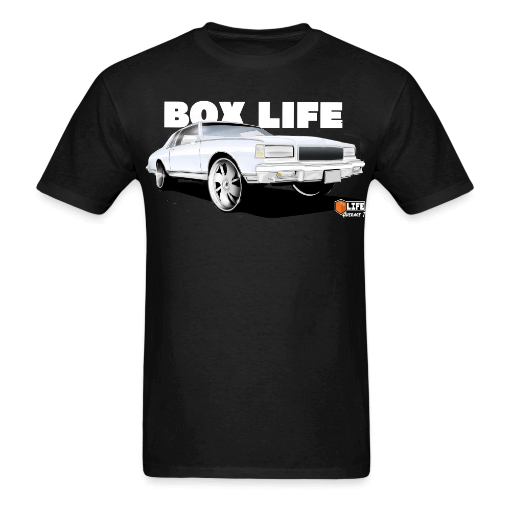 Box Chevy Life Landau White T-Shirt, Box Chevy, Chevy, chevrolet, caprice, shirt, tshirt, - AverageTApparel-