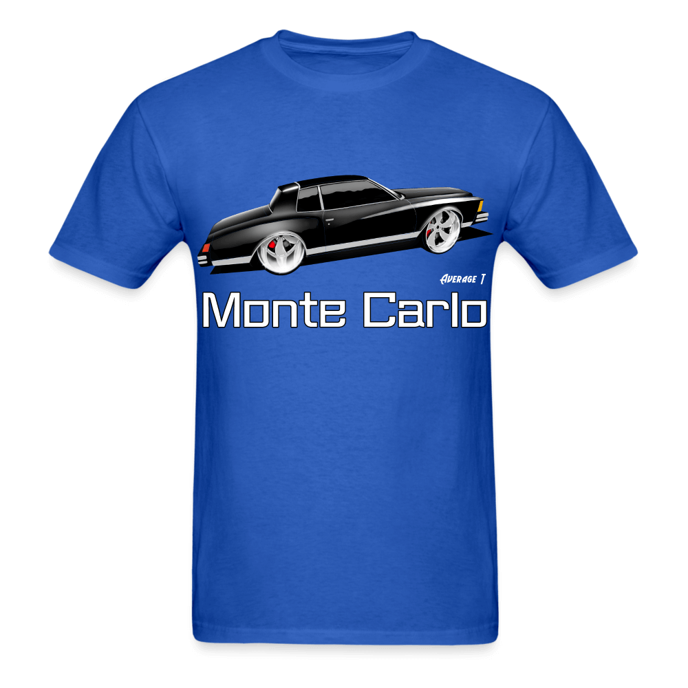 79 Black Monte Carlo T-Shirt - AverageTApparel-