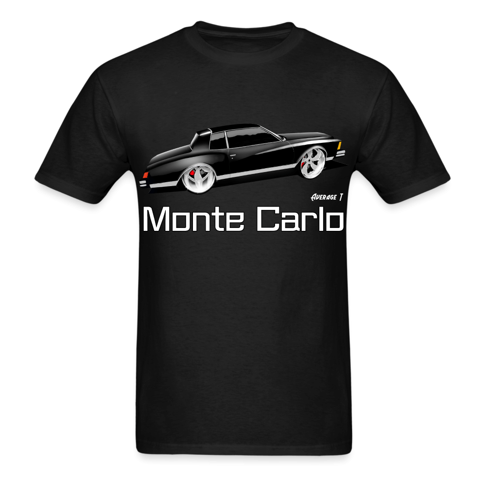 79 Black Monte Carlo T-Shirt - AverageTApparel-