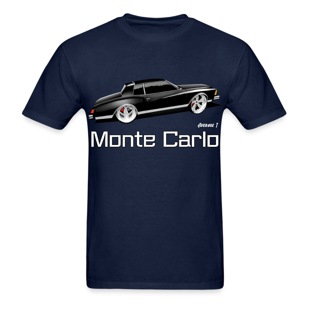 79 Black Monte Carlo T-Shirt - AverageTApparel-