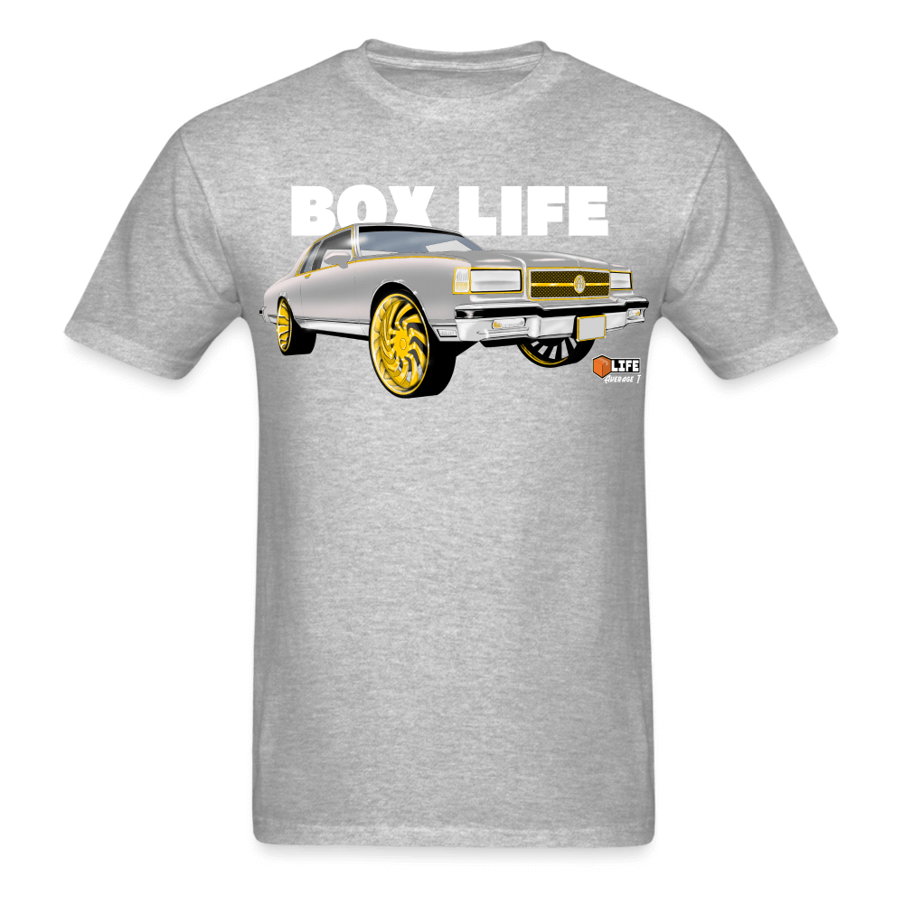 Box Chevy Life Grey Landau T-Shirt, Box Chevy, Chevy, Chevrolet, shirt, t shirt, tshirt - AverageTApparel-