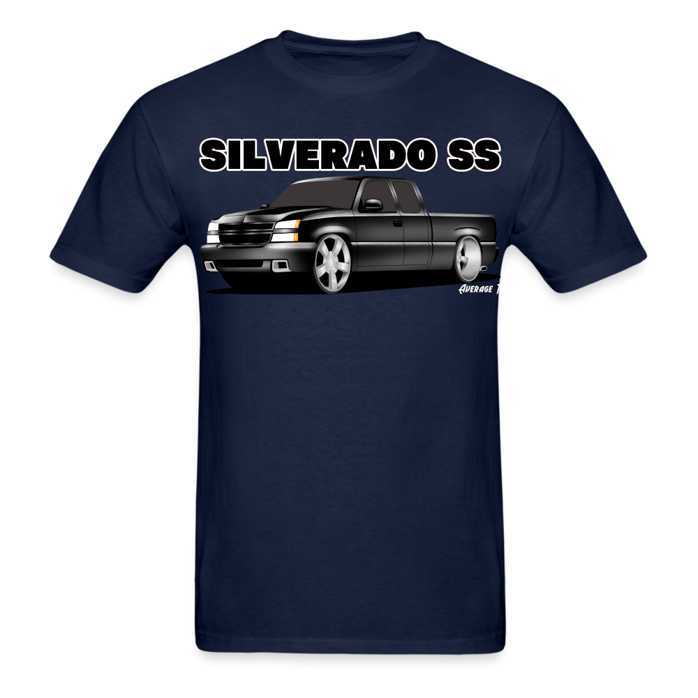 Silverado SS Black T-Shirt - AverageTApparel-