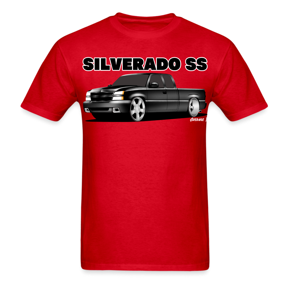 Silverado SS Black T-Shirt - AverageTApparel-