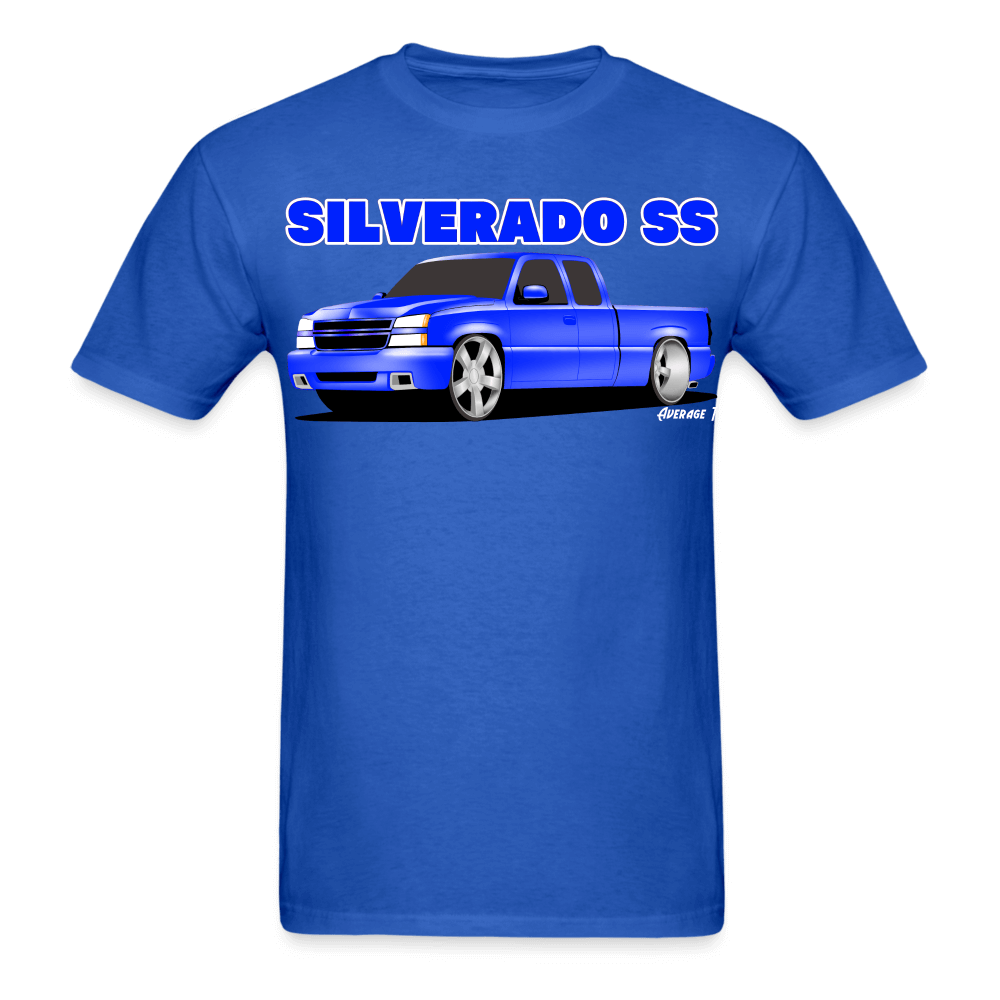 Silverado SS Blue T-Shirt - AverageTApparel-