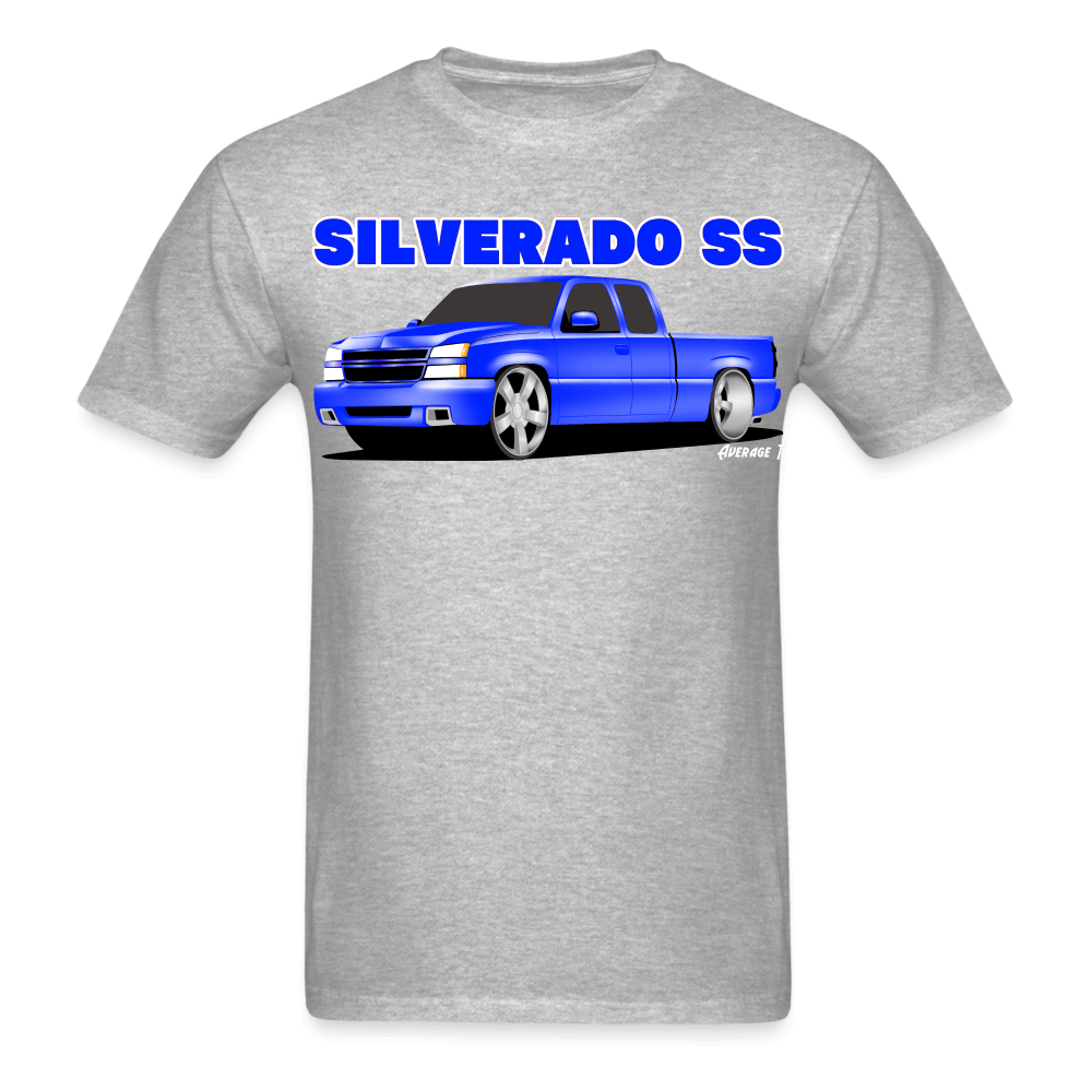 Silverado SS Blue T-Shirt - AverageTApparel-