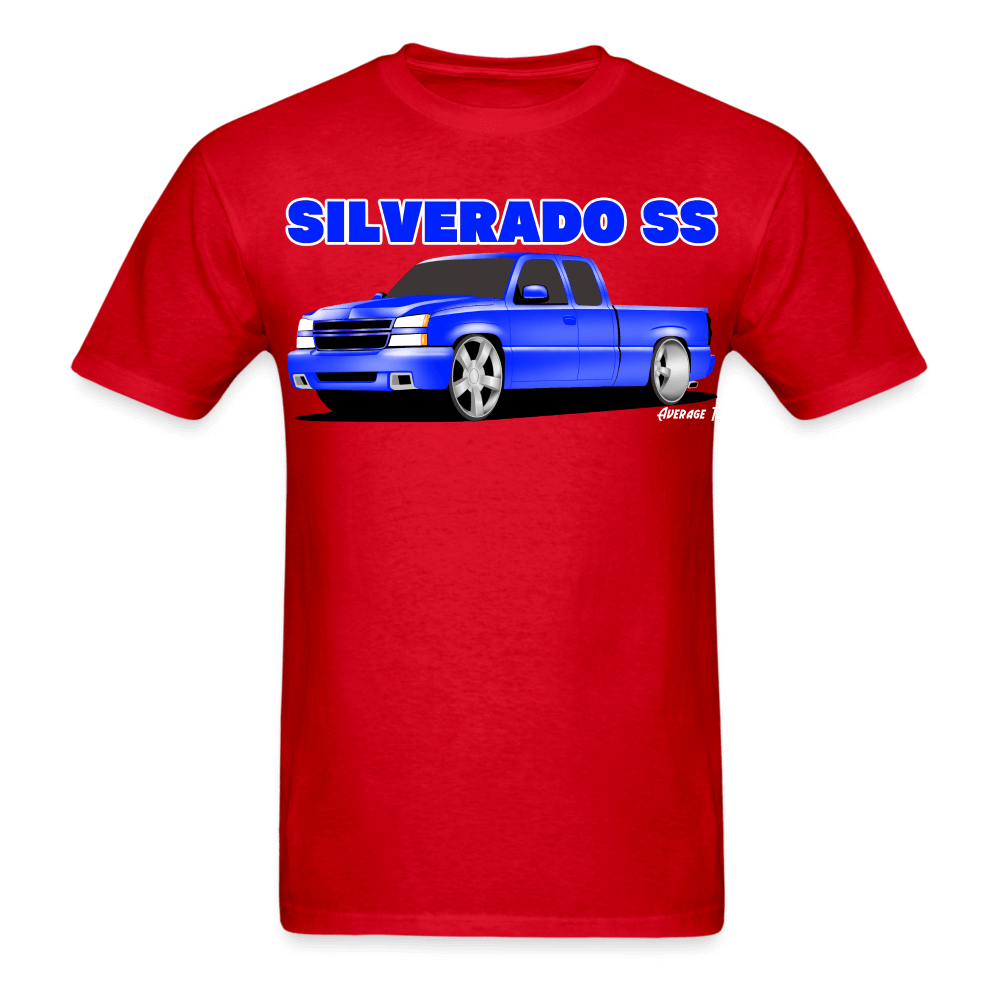 Silverado SS Blue T-Shirt - AverageTApparel-