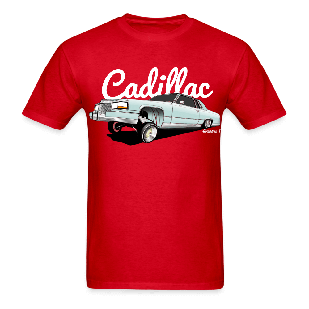 Cadillac Lowrider Grey/Green T-Shirt - AverageTApparel-