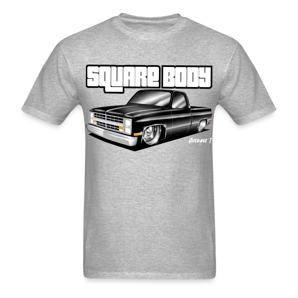 Black Squarebody T-Shirt - AverageTApparel-