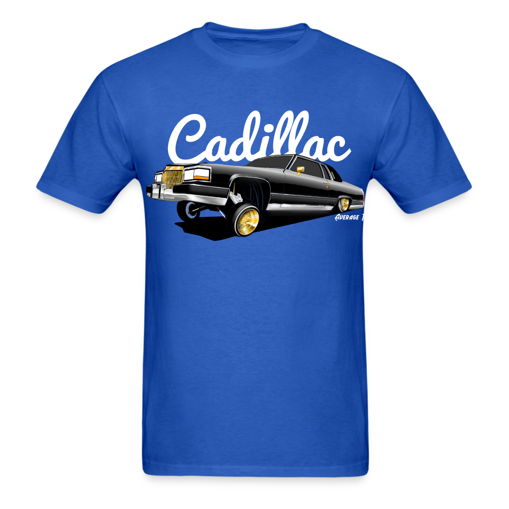Cadillac Coupe Deville Lowrider Black T-Shirt - AverageTApparel-