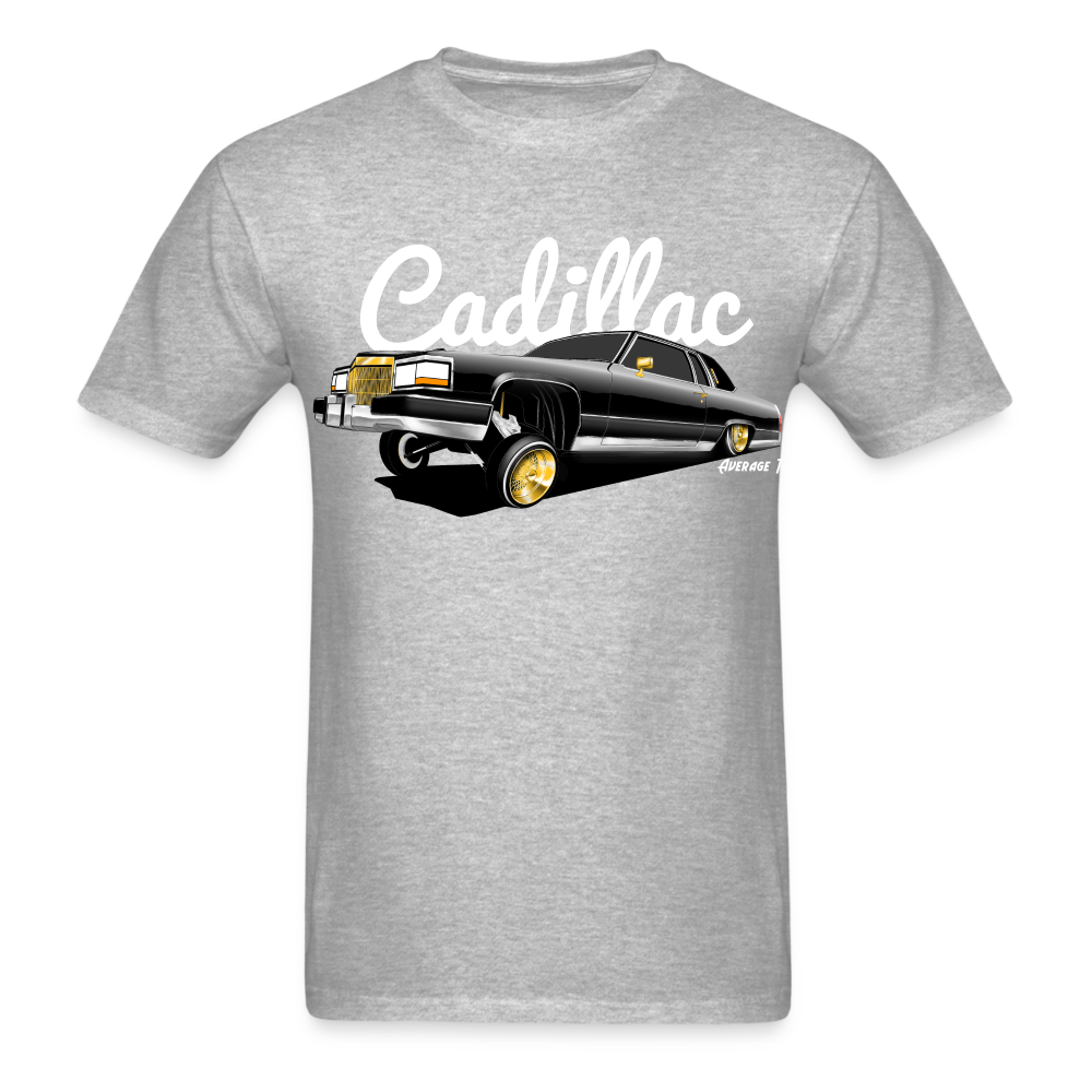 Cadillac Coupe Deville Lowrider Black T-Shirt - AverageTApparel-