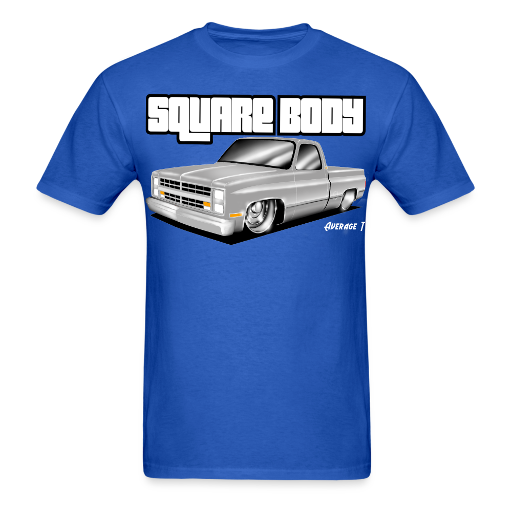 C10 Squarebody Grey Chevy T-Shirt - AverageTApparel-