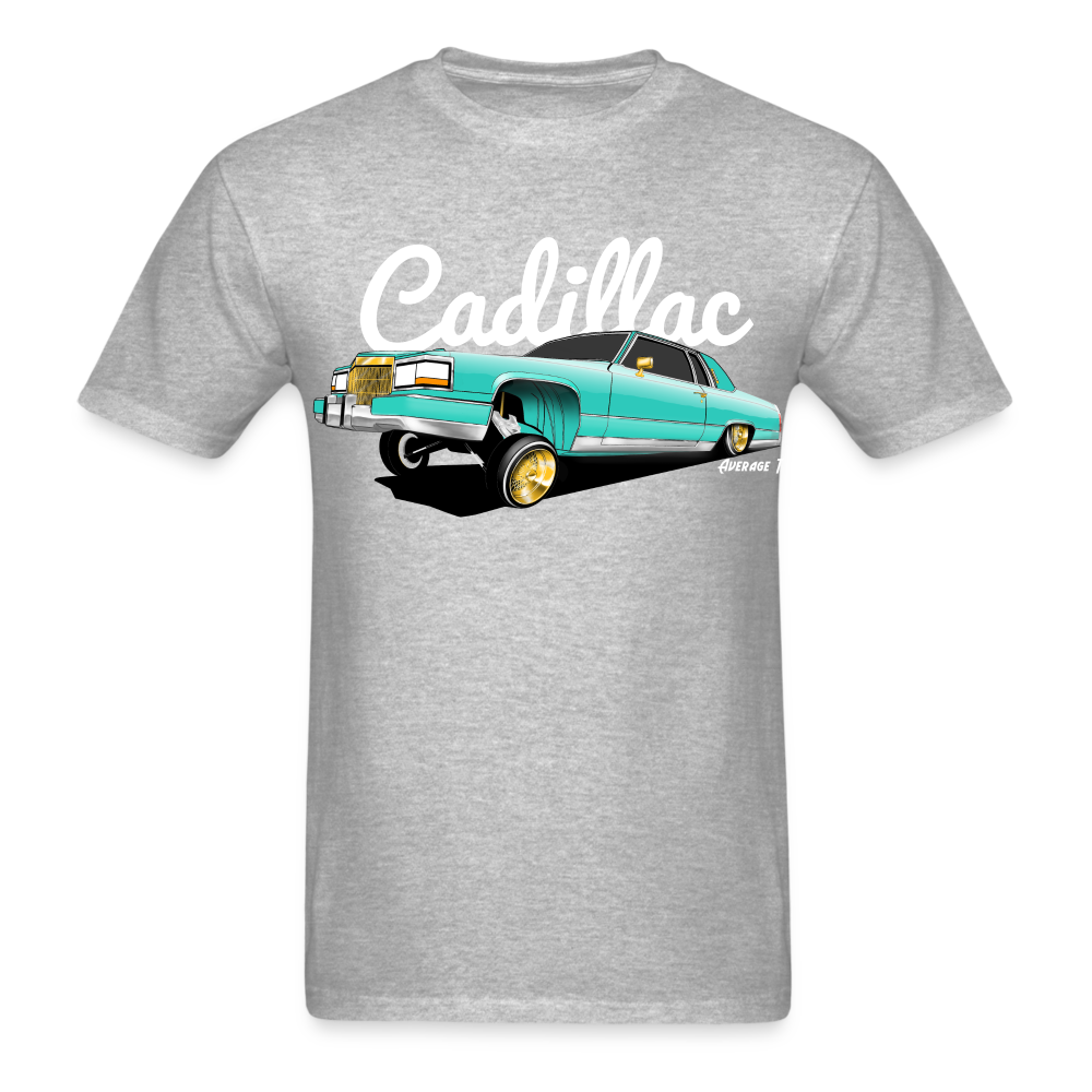 Cadillac Coupe Deville Lowrider Teal T-Shirt - AverageTApparel-