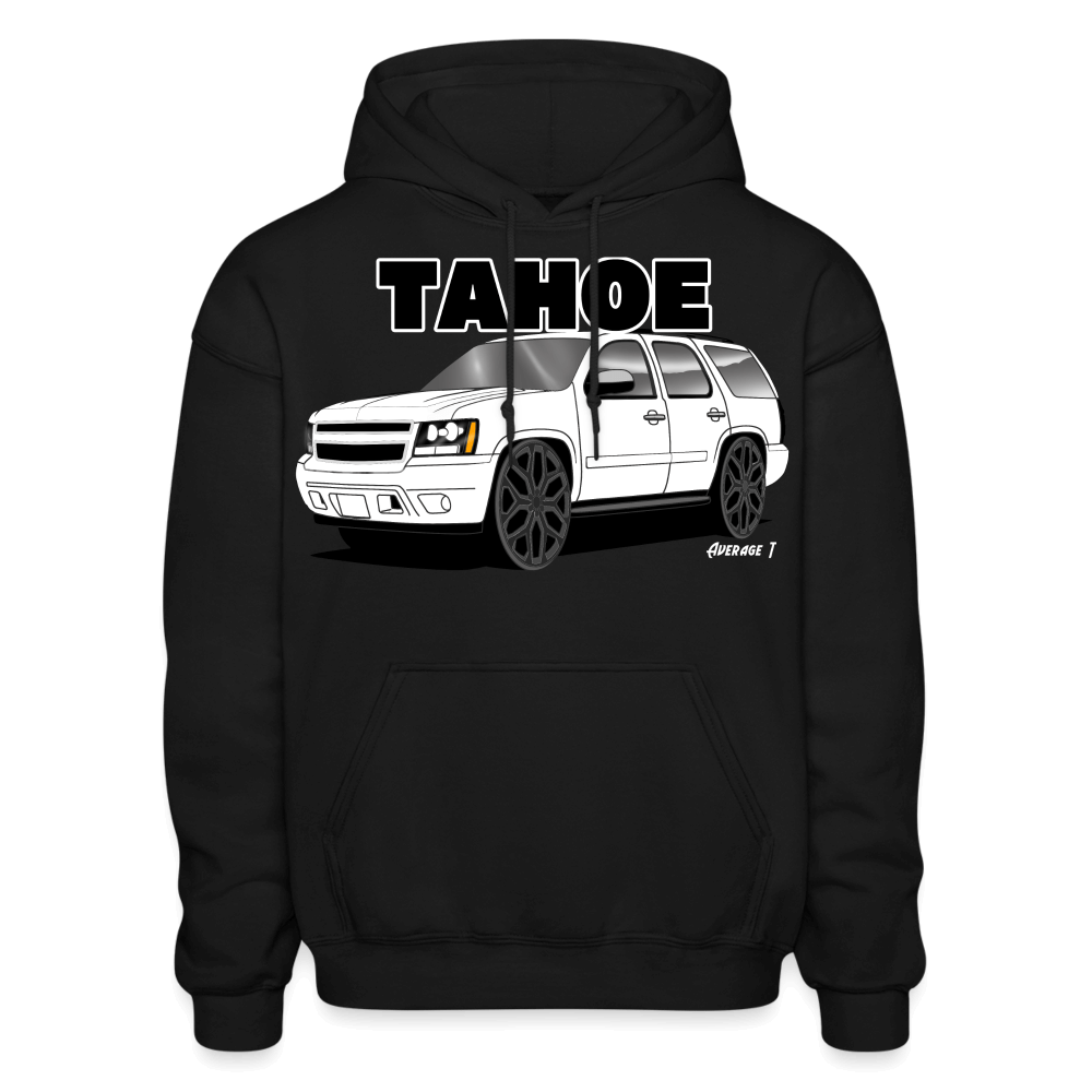 07 Chevy Tahoe White Hoodie - black