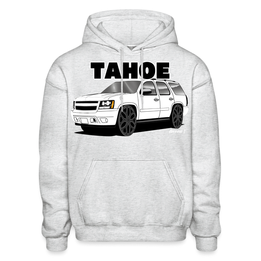 07 Chevy Tahoe White Hoodie - light heather gray
