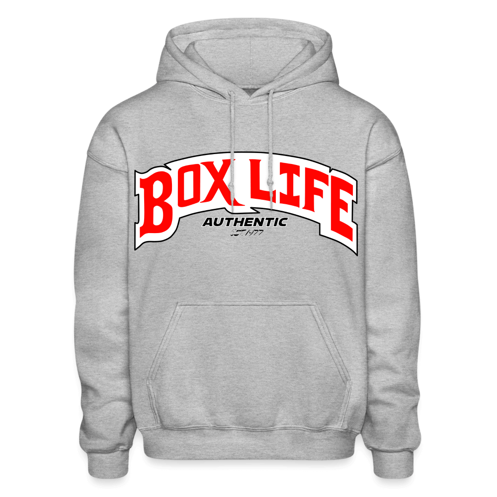Box Chevy Life Authentic Hoodie - heather gray