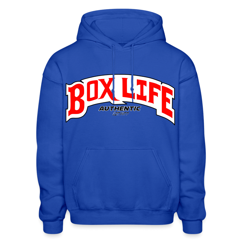 Box Chevy Life Authentic Hoodie - royal blue