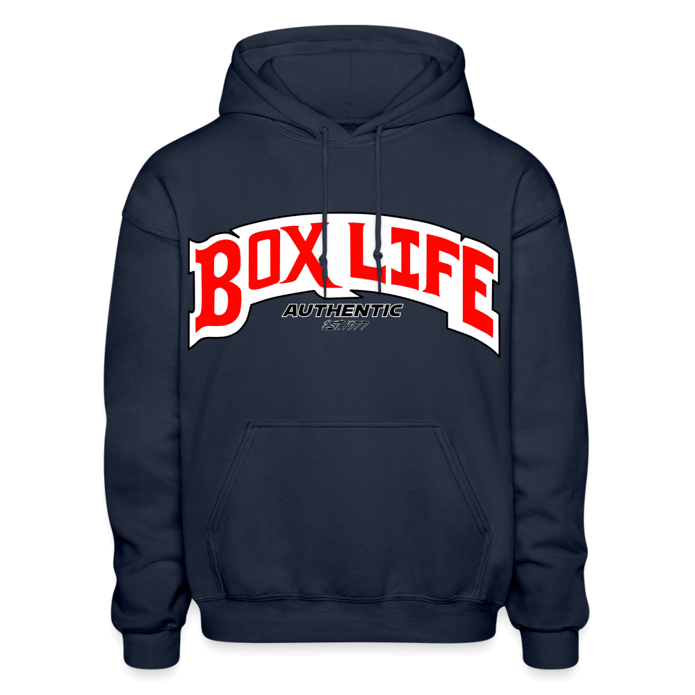 Box Chevy Life Authentic Hoodie - navy