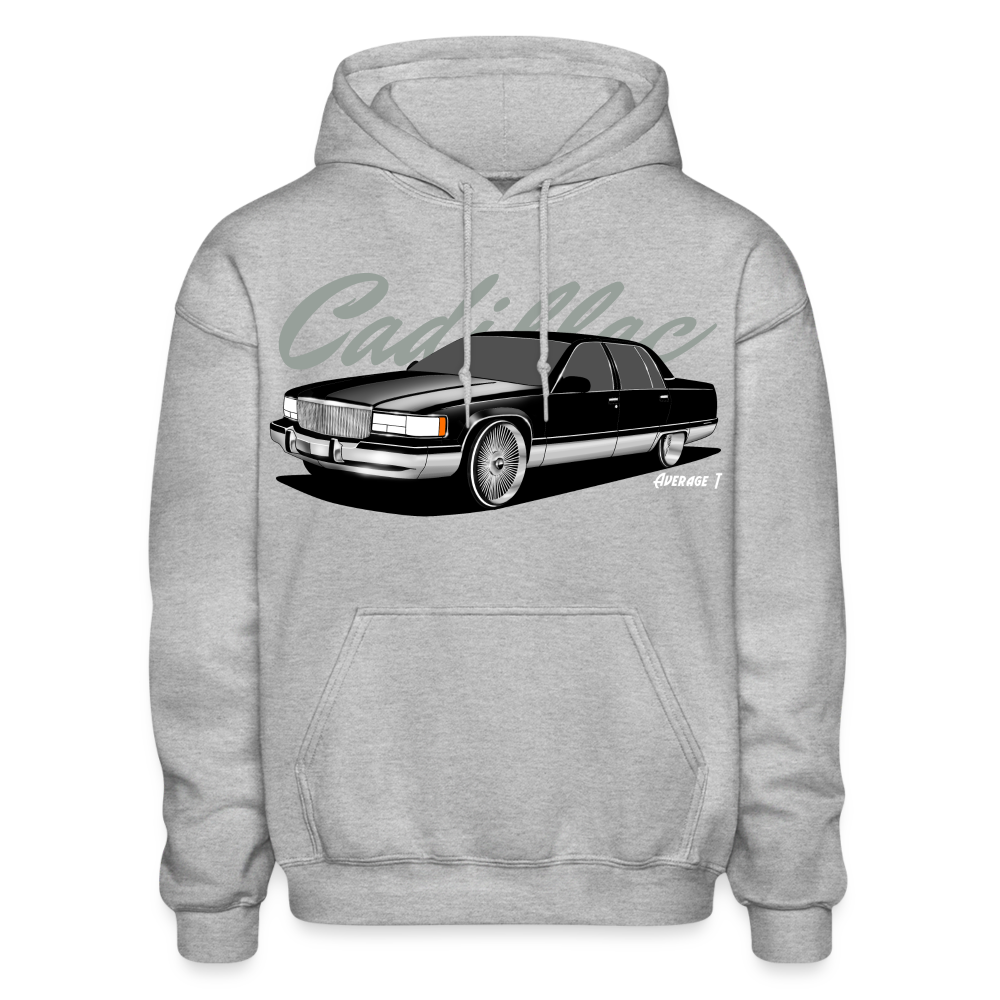 Cadillac Fleetwood Brougham 1996 Hoodie - heather gray