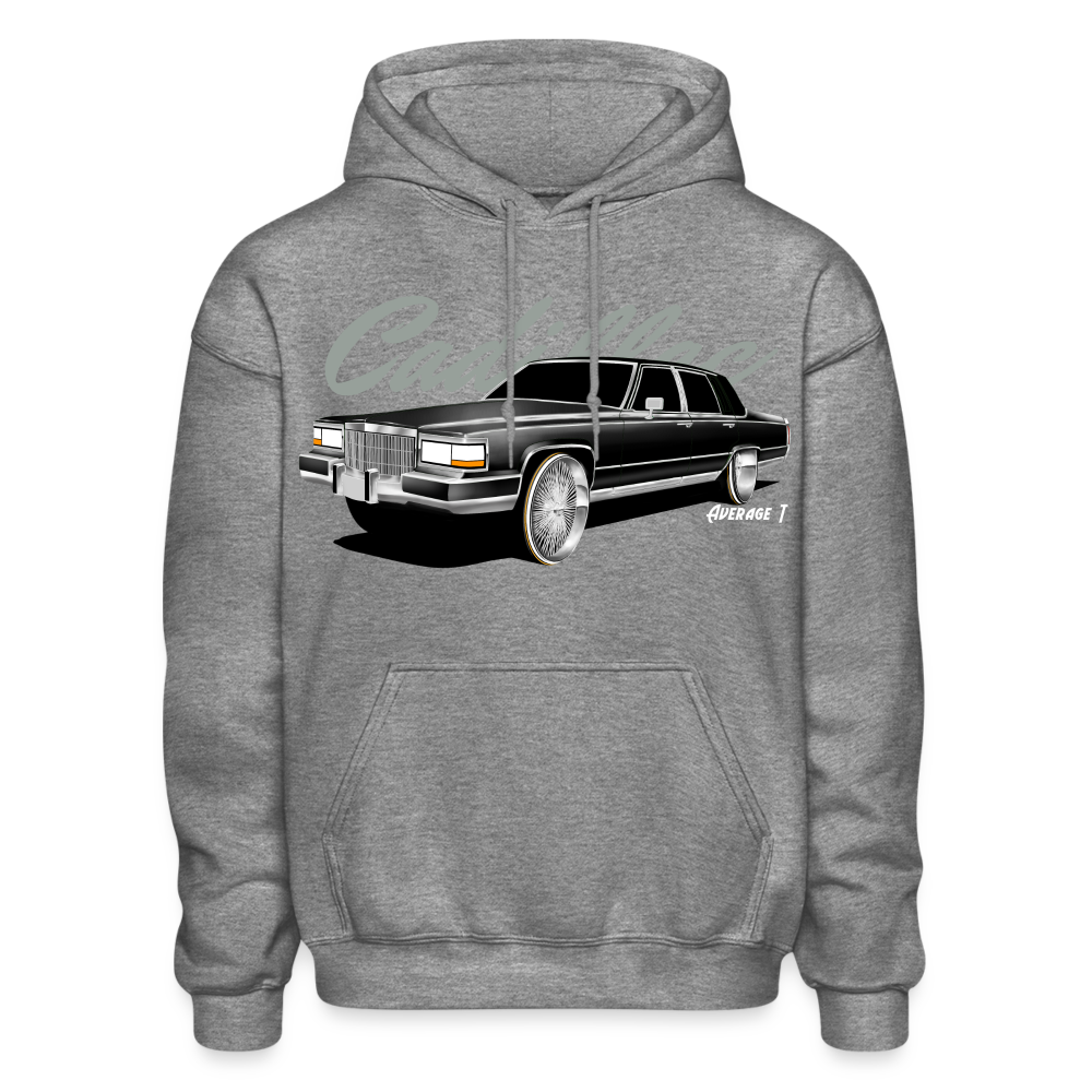 Cadillac Fleetwood Brougham 1990 Hoodie - graphite heather