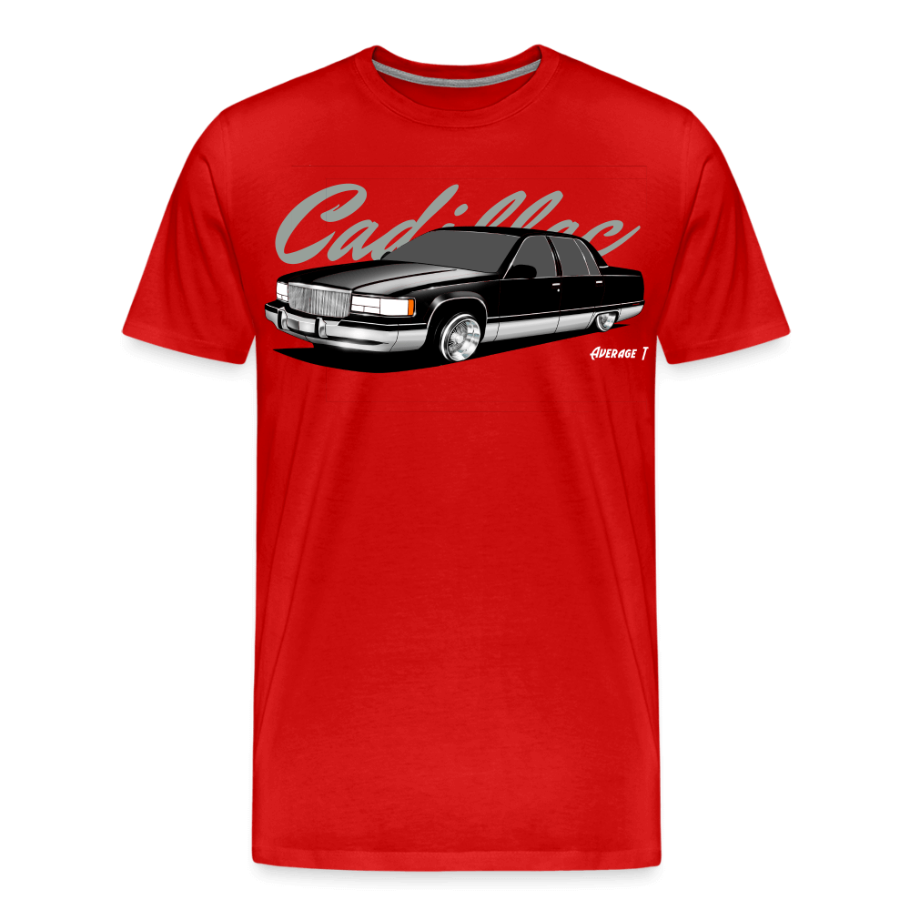 1996 Cadillac low low - red